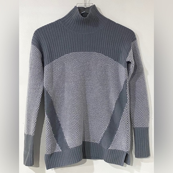 Lululemon Warm & Restore Merino Wool Sweater in Magnet‎ Grey Starlight 2 - Picture 1 of 7